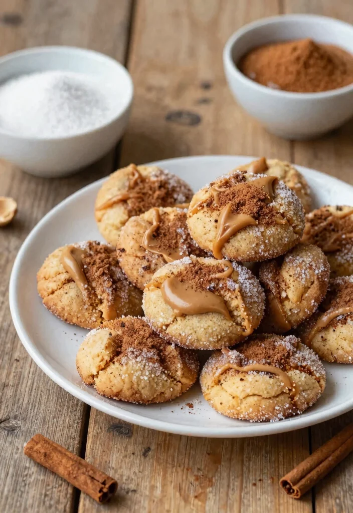 13 Easy Gluten Free Peanut Butter Cookies Recipes Crispy Chewy and Simple - 4. Peanut Butter Snickerdoodle Cookies 1