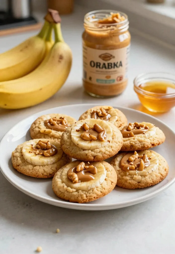 13 Easy Gluten Free Peanut Butter Cookies Recipes Crispy Chewy and Simple - 5. Peanut Butter Banana Cookies 1