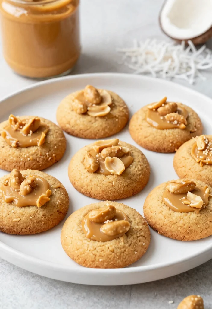 13 Easy Gluten Free Peanut Butter Cookies Recipes Crispy Chewy and Simple - 8. Peanut Butter Coconut Cookies 1