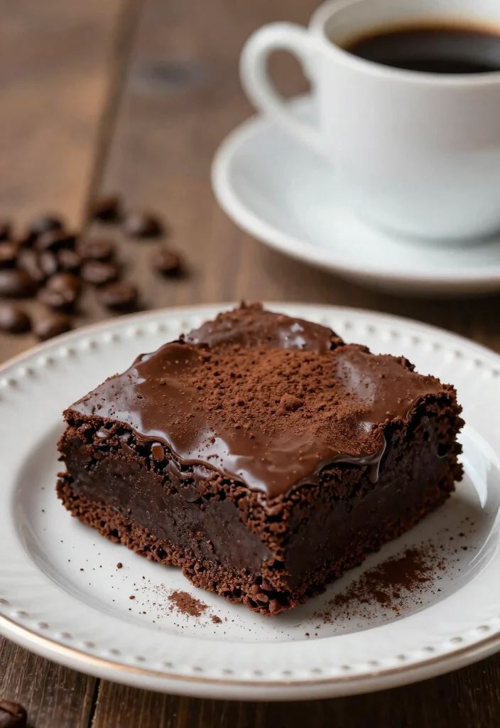 13 Fudgy Gluten Free Brownie Recipes Rich Chocolatey and Decadent - 11. Mocha Brownies 1
