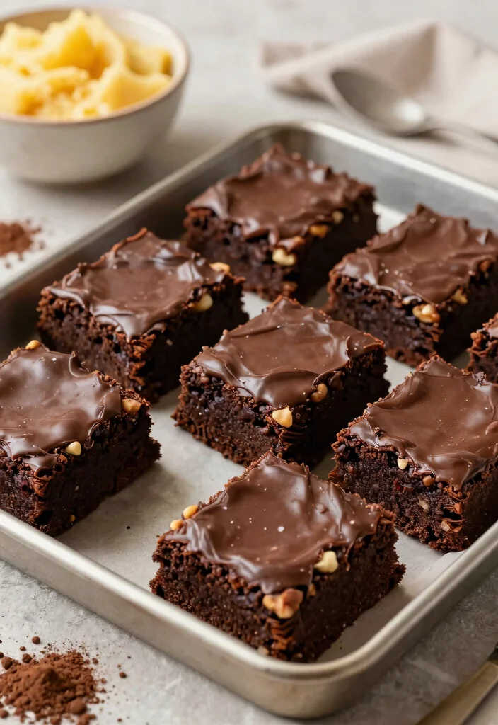 13 Fudgy Gluten Free Brownie Recipes Rich Chocolatey and Decadent - 8. Nut-Free Brownies 1