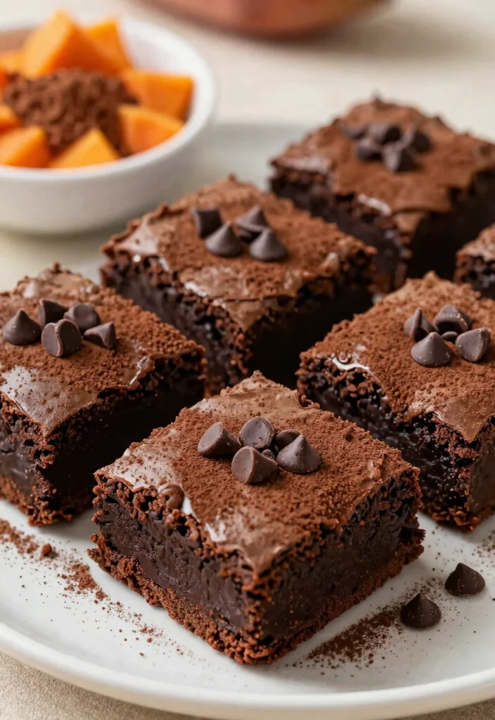 14 Creamy Gluten Free Dairy Free Dessert Recipes Sweet and Allergy Friendly - 11. Sweet Potato Brownies 1