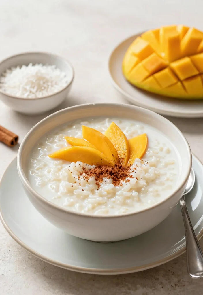 14 Creamy Gluten Free Dairy Free Dessert Recipes Sweet and Allergy Friendly - 3. Coconut Milk Rice Pudding 1