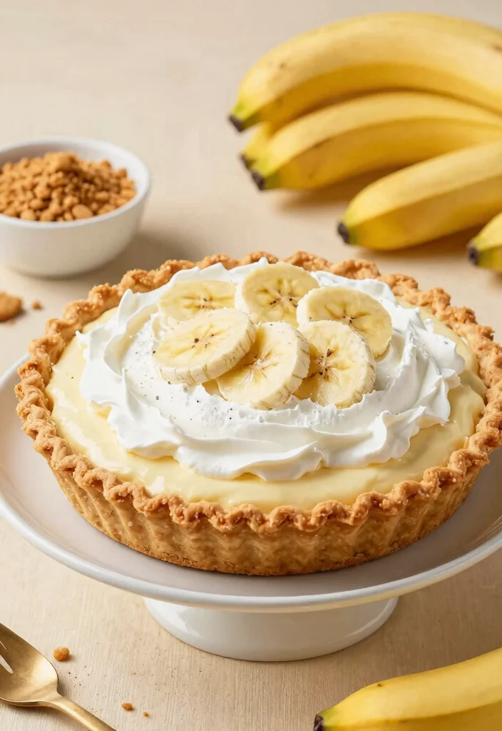 14 Creamy Gluten Free Dairy Free Dessert Recipes Sweet and Allergy Friendly - 5. Banana Cream Pie 1