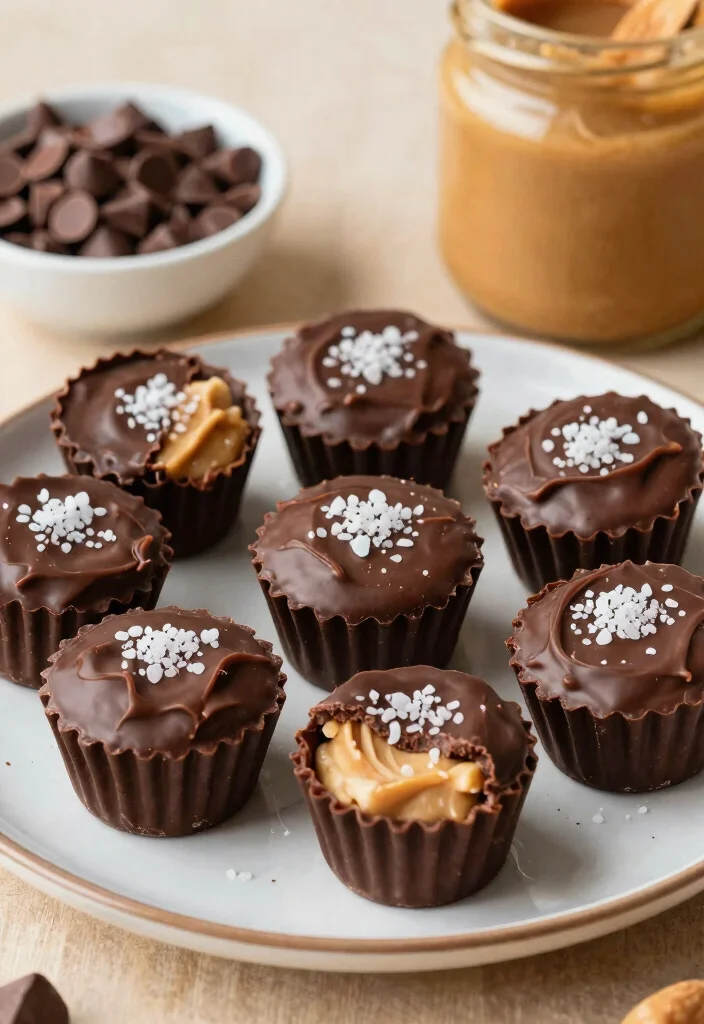 14 Creamy Gluten Free Dairy Free Dessert Recipes Sweet and Allergy Friendly - 9. Chocolate Peanut Butter Cups 1