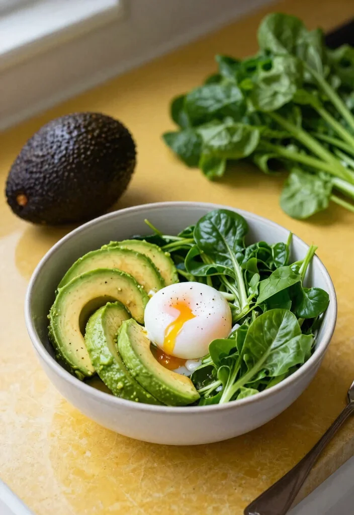 15 Easy Gluten Free Breakfast Ideas Quick Filling and Low Carb - 2. Avocado and Egg Breakfast Bowl 1