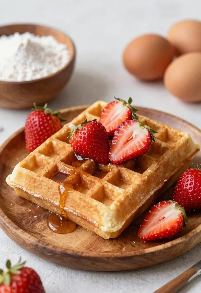 15 Easy Gluten Free Breakfast Ideas Quick Filling and Low Carb - 8. Coconut Flour Waffles 1