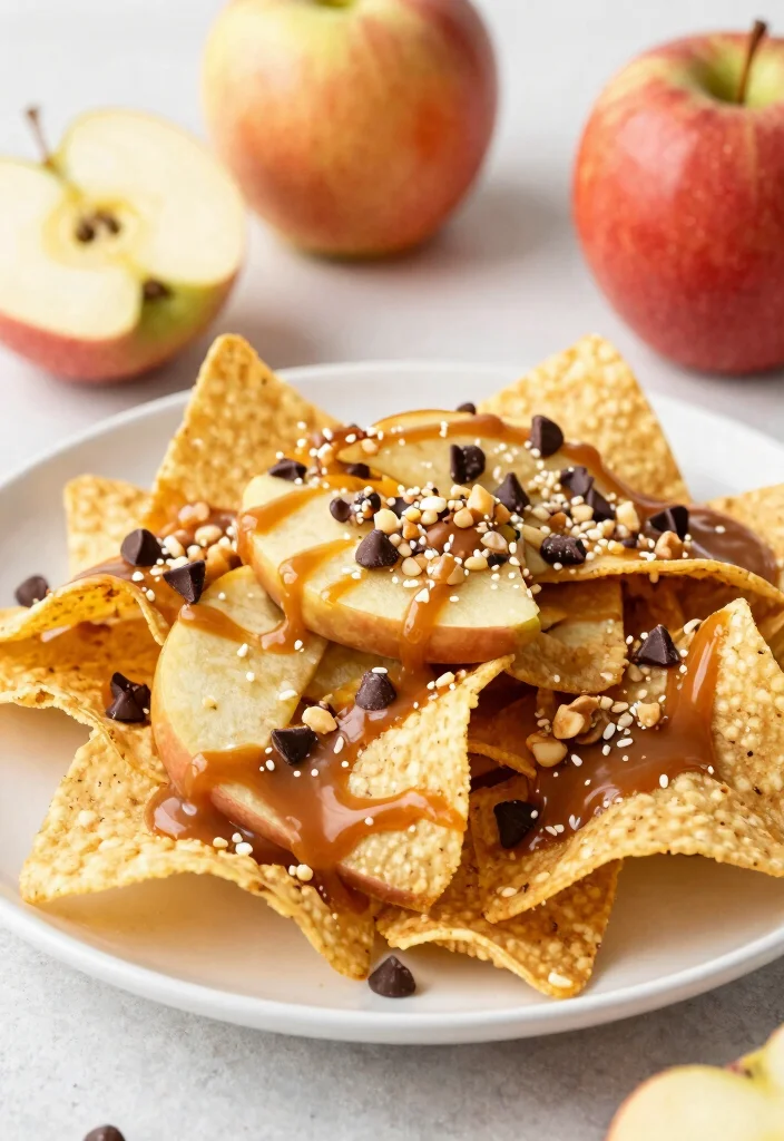 15 Easy Gluten Free Desserts Recipes Anyone Can Make at Home - 12. Caramel Apple Nachos 1