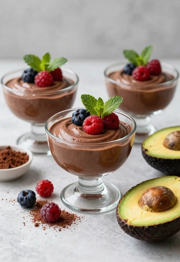 15 Easy Gluten Free Desserts Recipes Anyone Can Make at Home - 4. Chocolate Avocado Mousse 1