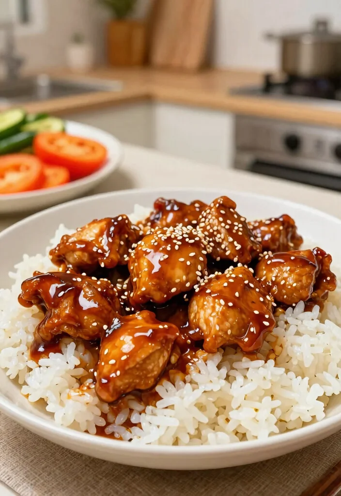 15 Easy Gluten Free Dinner Recipes the Whole Family Will Love - 14. Teriyaki Chicken with Rice 1