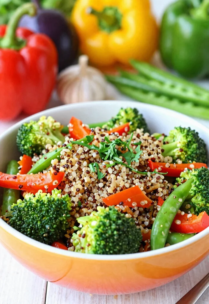 15 Easy Gluten Free Dinner Recipes the Whole Family Will Love - 3. Veggie-Packed Quinoa Stir-Fry 1
