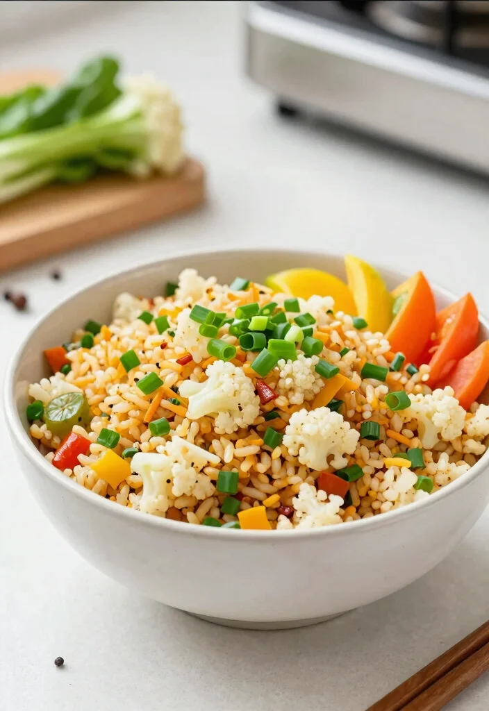 15 Easy Gluten Free Dinner Recipes the Whole Family Will Love - 9. Cauliflower Fried Rice 1