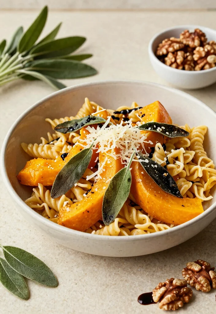 15 Easy Gluten Free Pasta Recipes for Quick and Satisfying Dinners - 6. Butternut Squash Pasta with Sage 1