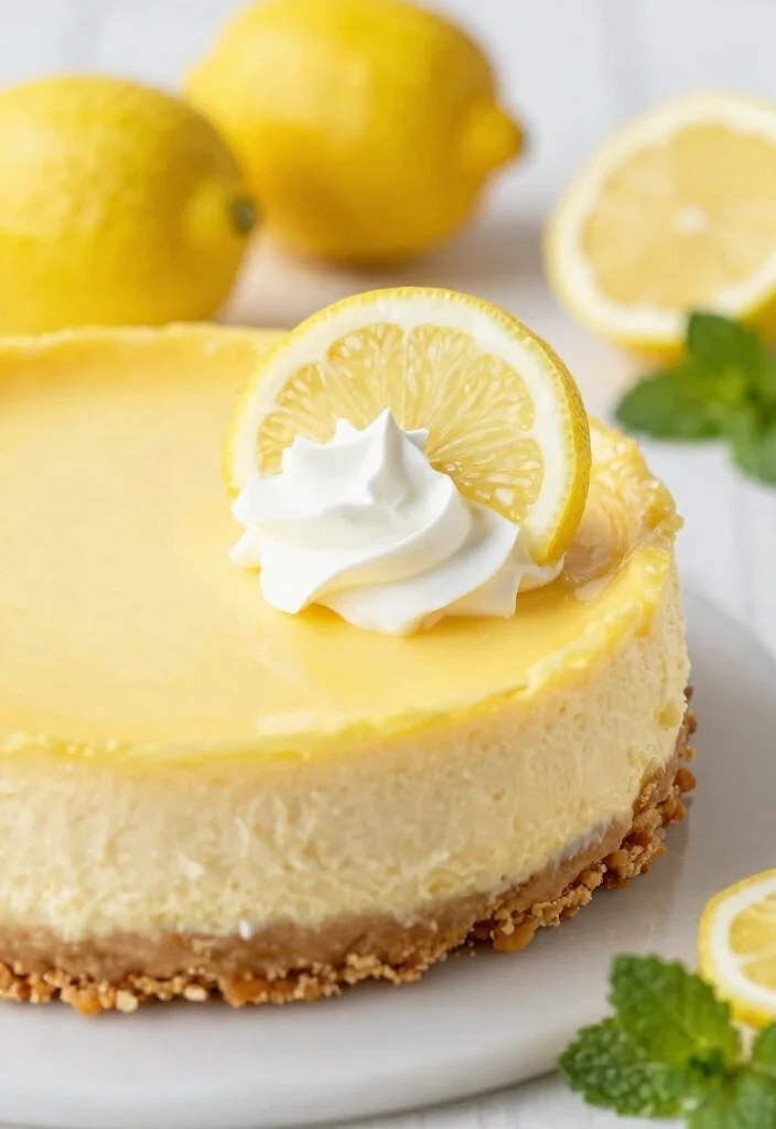 6 Creamy Gluten Free Cheesecake Recipes Smooth Decadent and Crowd-Pleasing - 3. Zesty Lemon Gluten Free Cheesecake 1