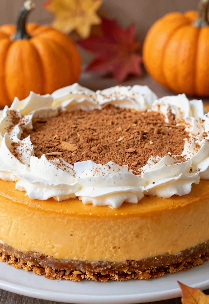 6 Creamy Gluten Free Cheesecake Recipes Smooth Decadent and Crowd-Pleasing - 5. Pumpkin Spice Gluten Free Cheesecake 1