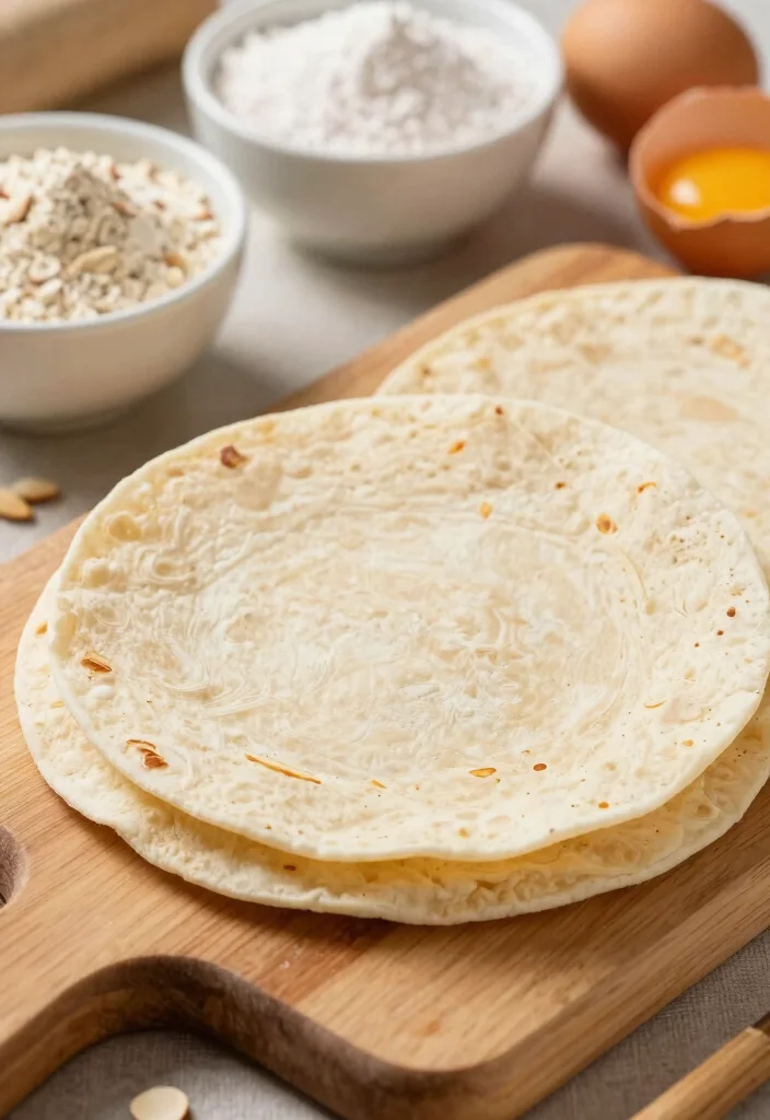 6 Easy Gluten Free Tortilla Recipes Soft Flexible and Perfect for Wraps - 1. Almond Flour Tortillas 1
