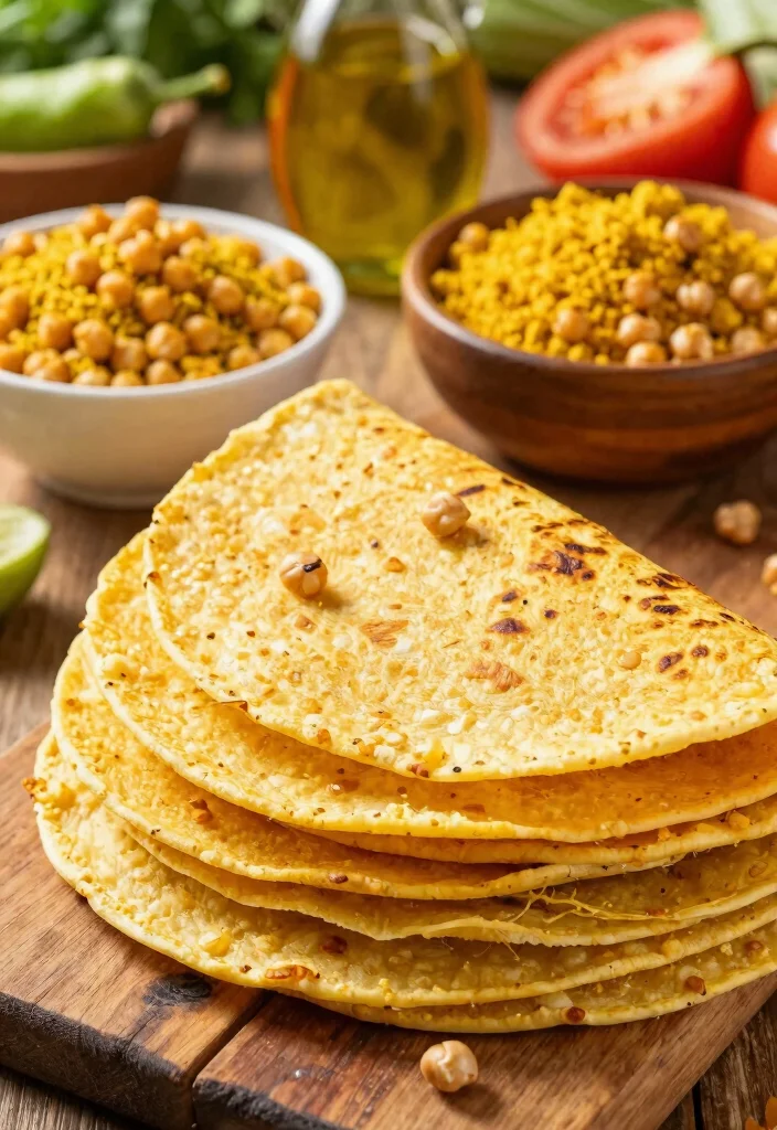 6 Easy Gluten Free Tortilla Recipes Soft Flexible and Perfect for Wraps - 4. Chickpea Flour Tortillas 1
