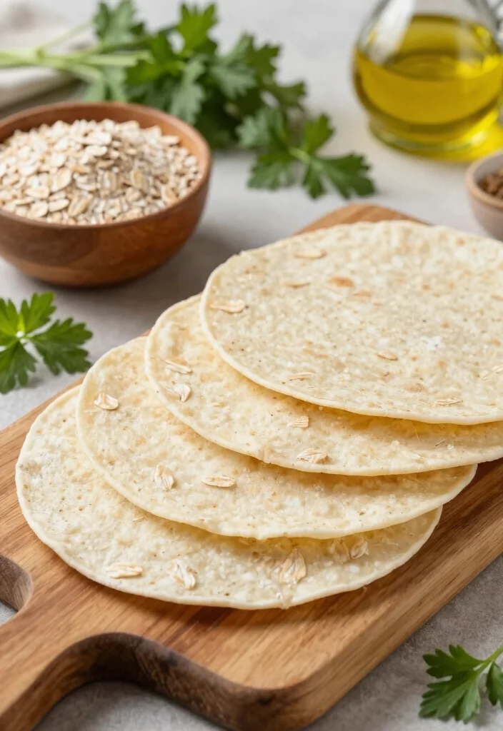 6 Easy Gluten Free Tortilla Recipes Soft Flexible and Perfect for Wraps - 5. Oat Flour Tortillas 1