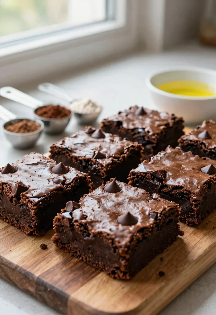 6 Fudgy Gluten Free Brownie Recipes Rich Chocolatey and Impossible to Resist - 1. Classic Fudgy Gluten Free Brownies 1