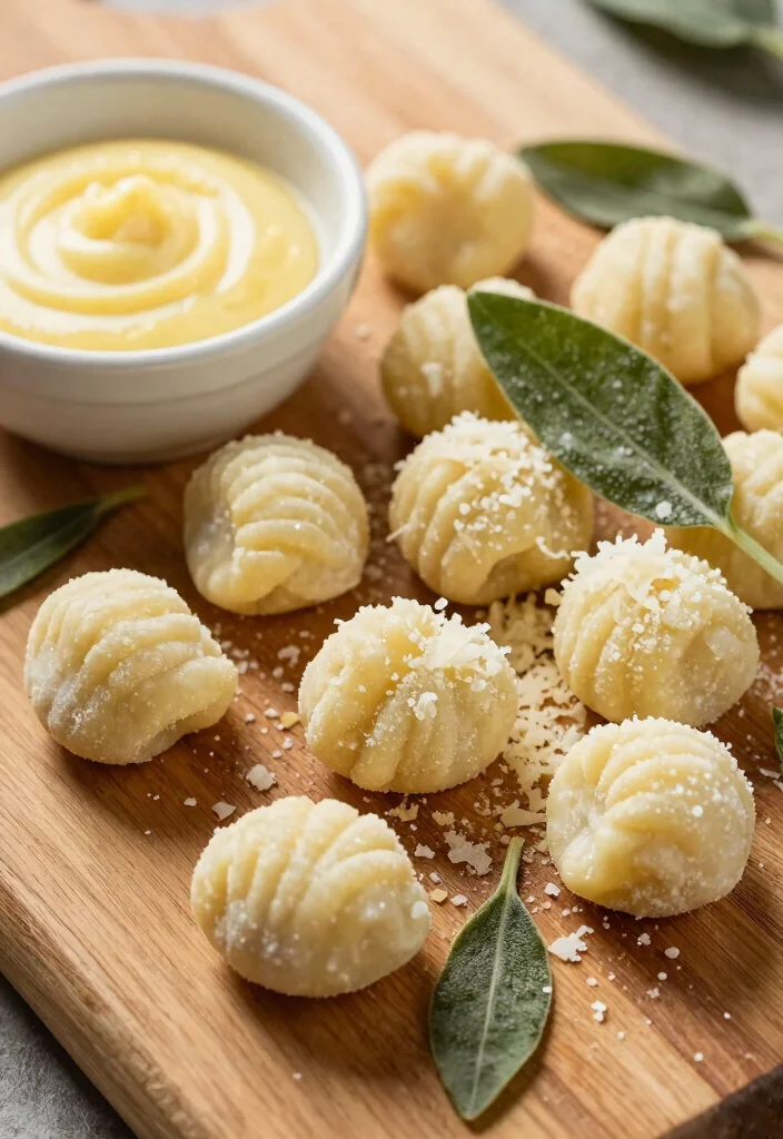 6 Pillowy Gluten Free Gnocchi Recipes with Simple Sauces and Bold Flavors - 1. Classic Potato Gnocchi with Sage Butter Sauce 1