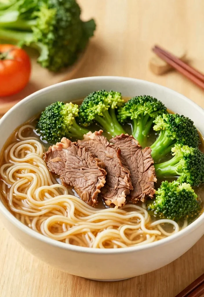 7 Comforting Gluten Free Ramen Recipes with Rich Broth and Satisfying Noodles - 6. Beef and Broccoli Ramen 1