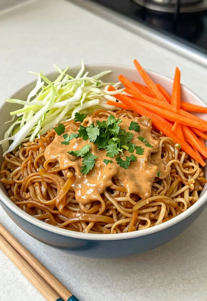 7 Delicious Gluten Free Noodle Recipes for Fast and Flavorful Weeknight Meals - 2. Zesty Thai Peanut Noodles 1