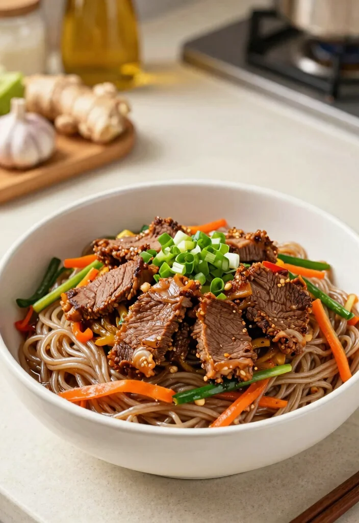 7 Delicious Gluten Free Noodle Recipes for Fast and Flavorful Weeknight Meals - 7. Korean BBQ Beef Noodles 1