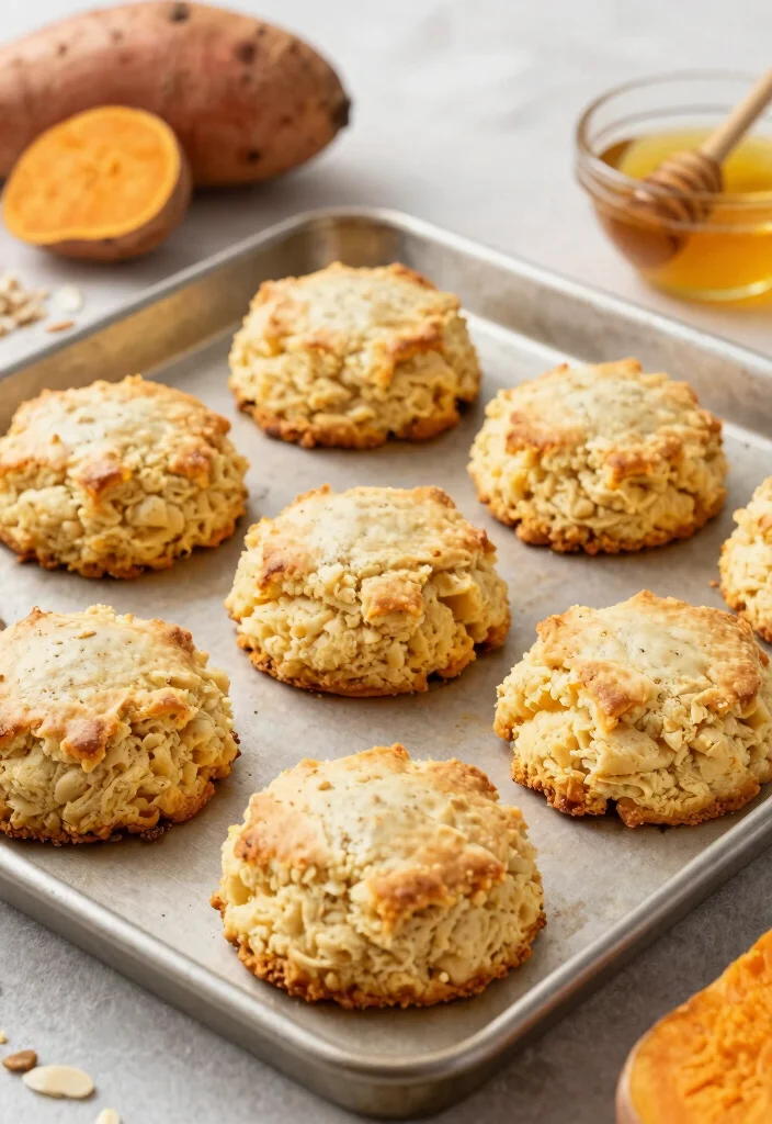 7 Easy Gluten Free Biscuit Recipes That Are Buttery Flaky and Incredibly Good - 3. Sweet Potato Gluten Free Biscuits 1