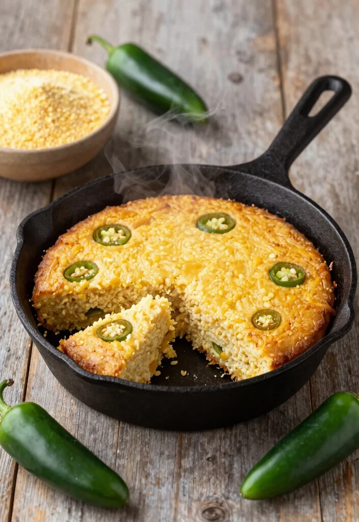 7 Moist and Fluffy Gluten Free Cornbread Recipes Great for Soups and BBQ Sides - 3. Spicy Jalapeño Cornbread 1