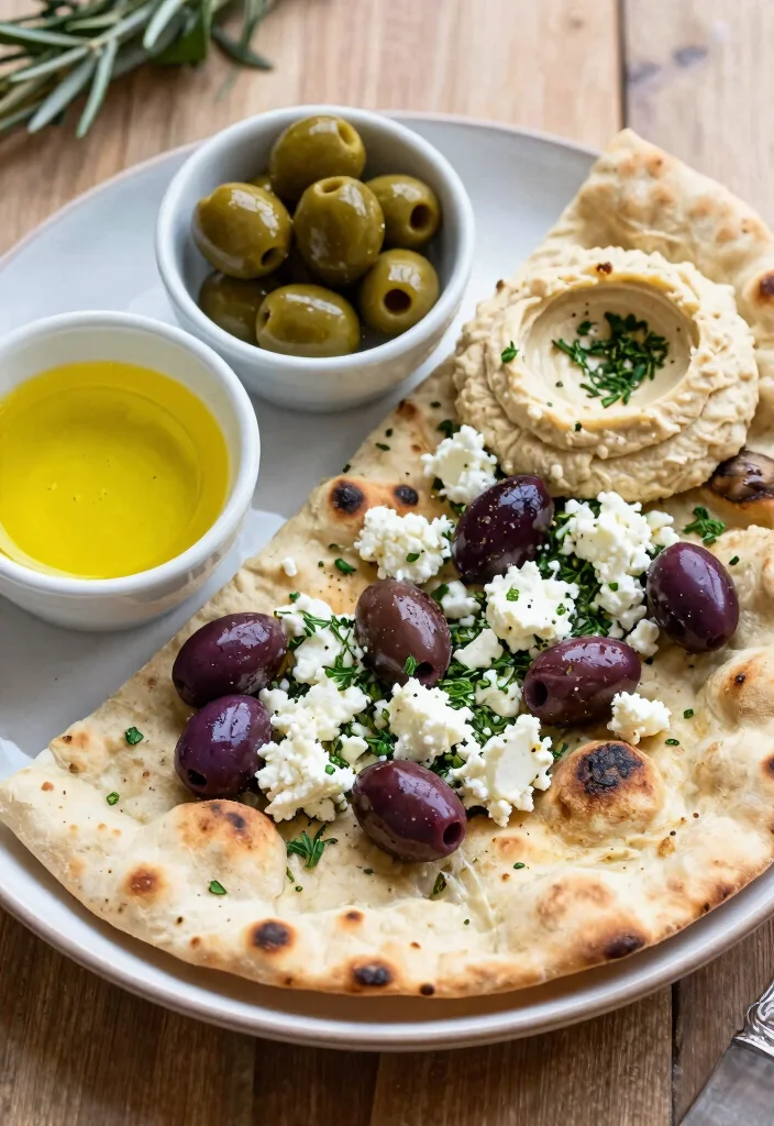 7 Soft and Chewy Gluten Free Naan Recipes Perfect for Dipping and Wrapping - 6. Mediterranean Olive and Feta Gluten Free Naan 1