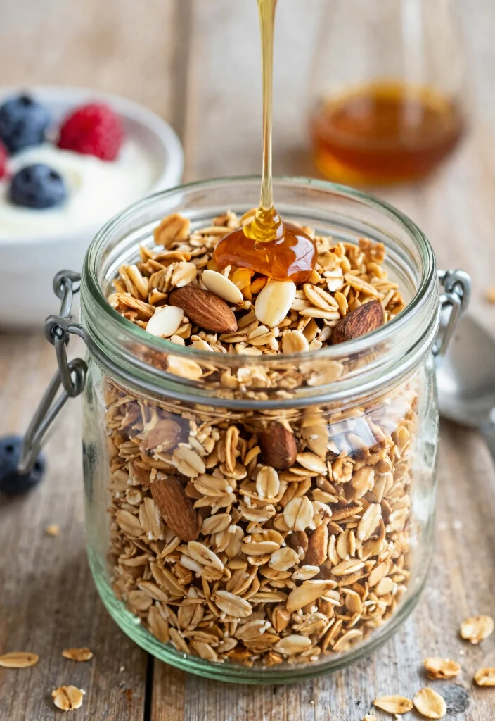 8 Crunchy Gluten Free Granola Recipes Great for Breakfast Bowls and Snacking - 1. Classic Crunchy Almond Granola 1