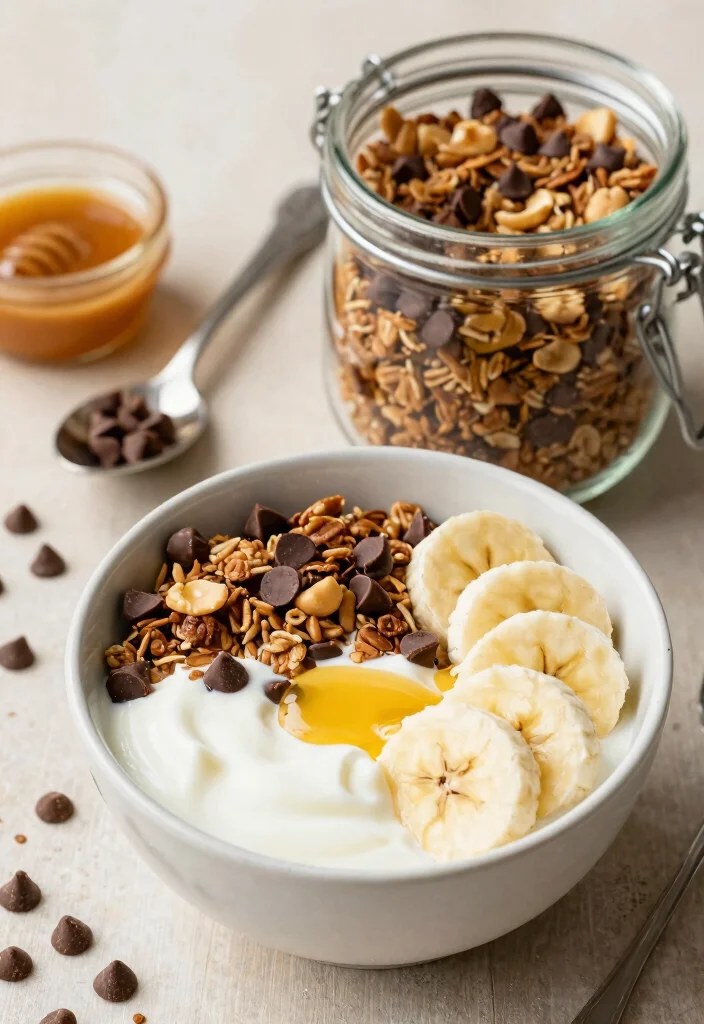 8 Crunchy Gluten Free Granola Recipes Great for Breakfast Bowls and Snacking - 4. Chocolate Chip Peanut Butter Granola 1