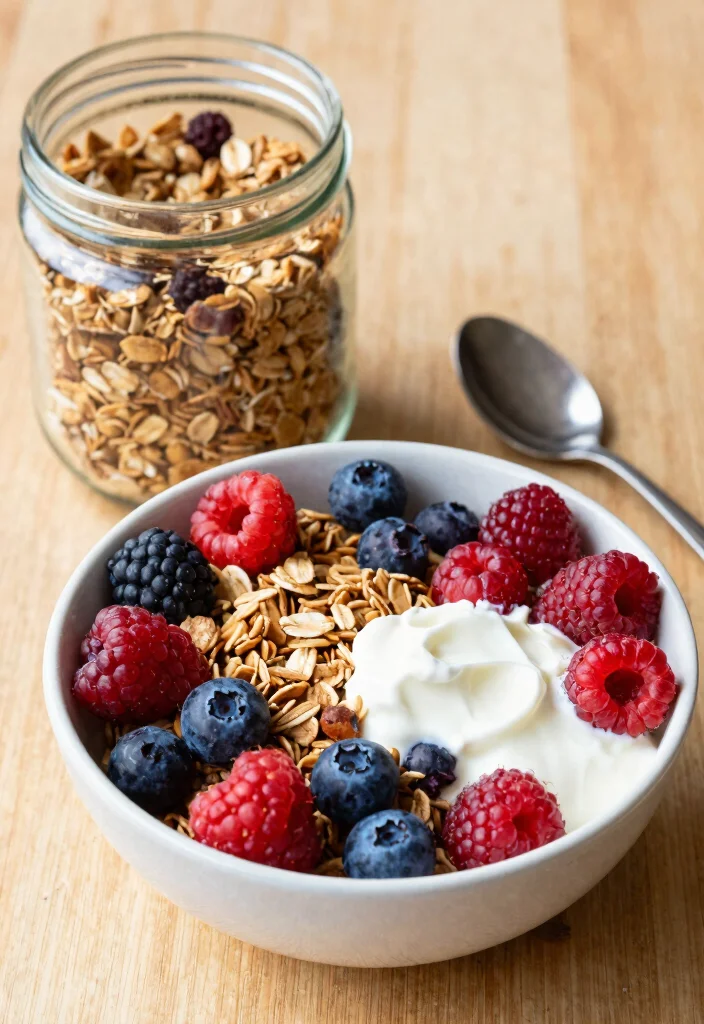 8 Crunchy Gluten Free Granola Recipes Great for Breakfast Bowls and Snacking - 7. Berry Blast Granola 1