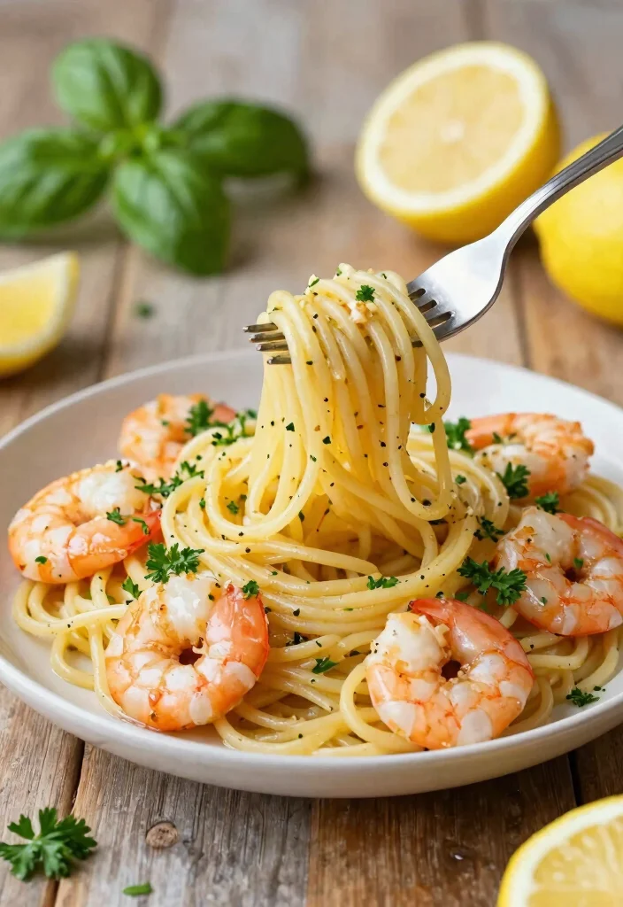 8 Easy Gluten Free Pasta Recipes for Quick and Satisfying Dinners - 1. Lemon Garlic Shrimp Pasta 1