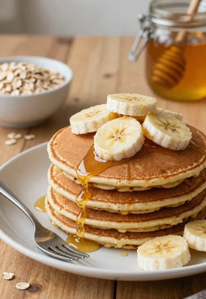 8 Fluffy Gluten Free Pancake Recipes Perfect for a Cozy Weekend Breakfast - 2. Banana Oat Gluten Free Pancakes 1