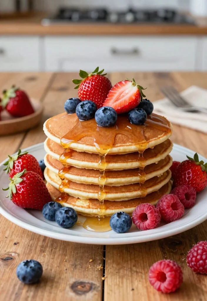 8 Fluffy Gluten Free Pancake Recipes Perfect for a Cozy Weekend Breakfast - 4. Berry Blast Gluten Free Pancakes 1