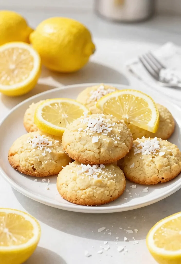 8 Irresistible Gluten Free Cookie Recipes Perfect for Every Sweet Craving - 7. Lemon Coconut Cookies 1