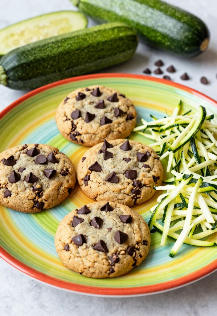 8 Irresistible Gluten Free Cookie Recipes Perfect for Every Sweet Craving - 8. Chocolate Chip Zucchini Cookies 1