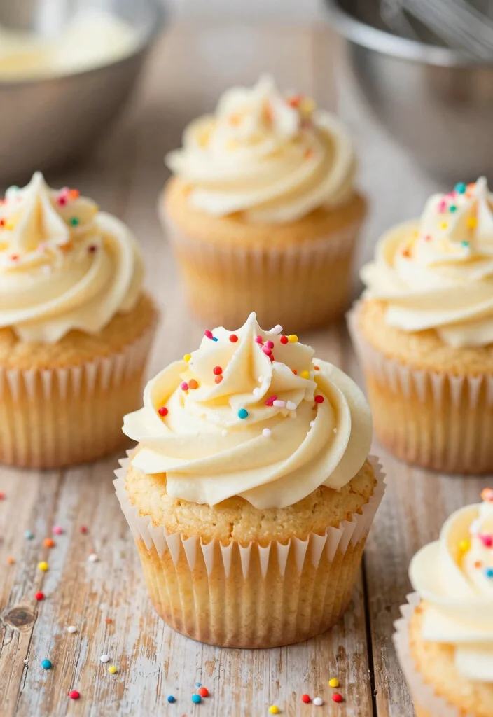 9 Beautiful Gluten Free Cupcake Recipes Moist Fluffy and Perfect for Any Occasion - 1. Fluffy Vanilla Bean Gluten Free Cupcakes 1