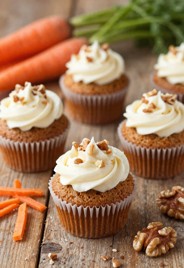 9 Beautiful Gluten Free Cupcake Recipes Moist Fluffy and Perfect for Any Occasion - 5. Moist Carrot Cake Gluten Free Cupcakes 1