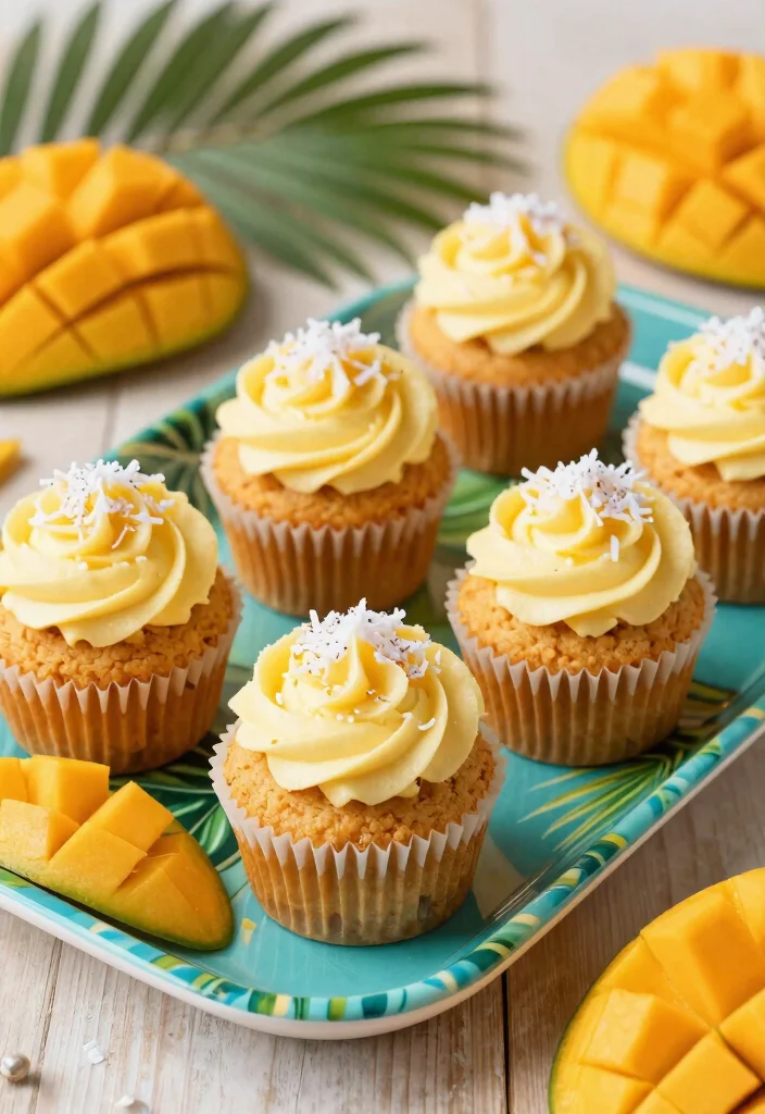 9 Beautiful Gluten Free Cupcake Recipes Moist Fluffy and Perfect for Any Occasion - 8. Tropical Mango Gluten Free Cupcakes 1
