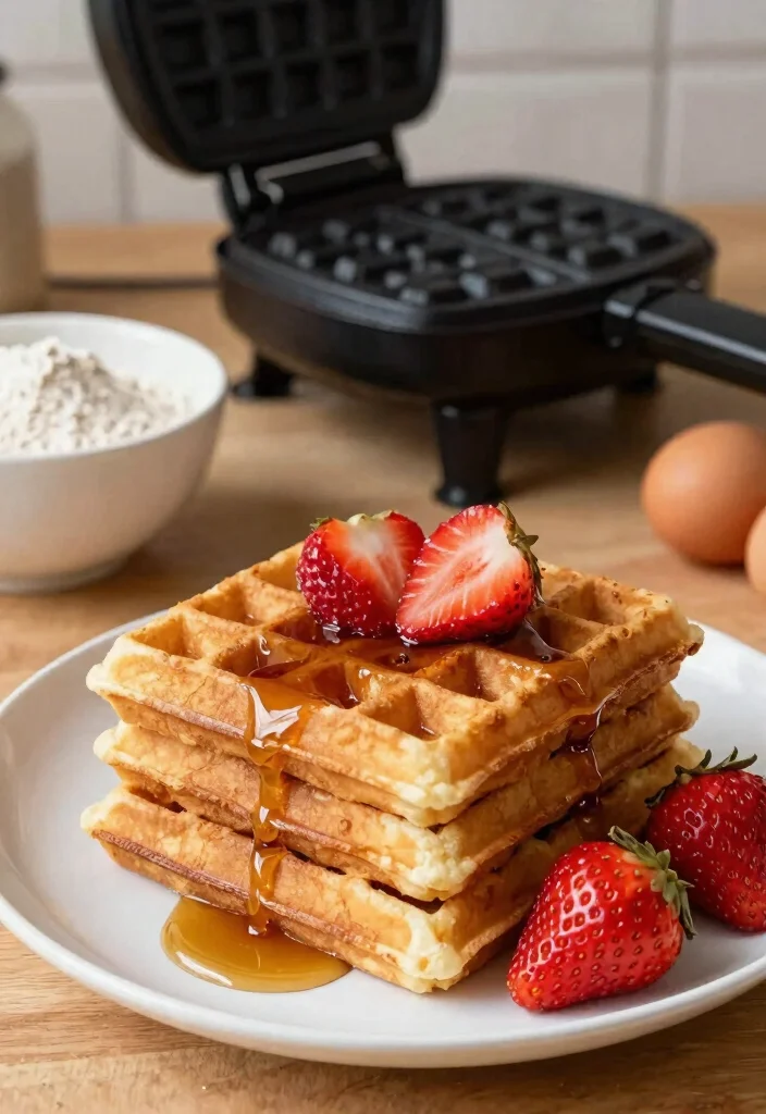 9 Crispy Gluten Free Waffle Recipes Perfect for a Fun and Filling Breakfast - 1. Classic Crispy Gluten Free Waffles 1