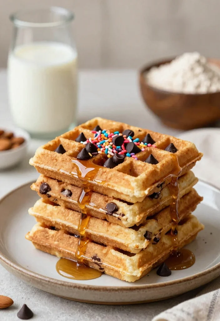 9 Crispy Gluten Free Waffle Recipes Perfect for a Fun and Filling Breakfast - 2. Chocolate Chip Gluten Free Waffles 1