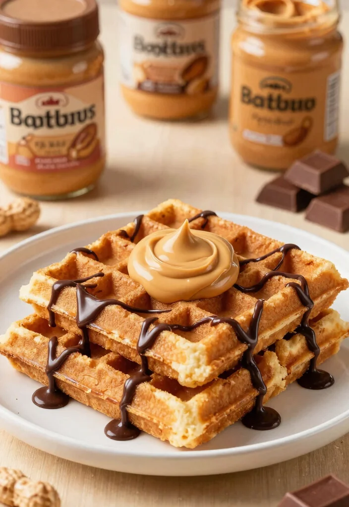 9 Crispy Gluten Free Waffle Recipes Perfect for a Fun and Filling Breakfast - 6. Peanut Butter Cup Gluten Free Waffles 1