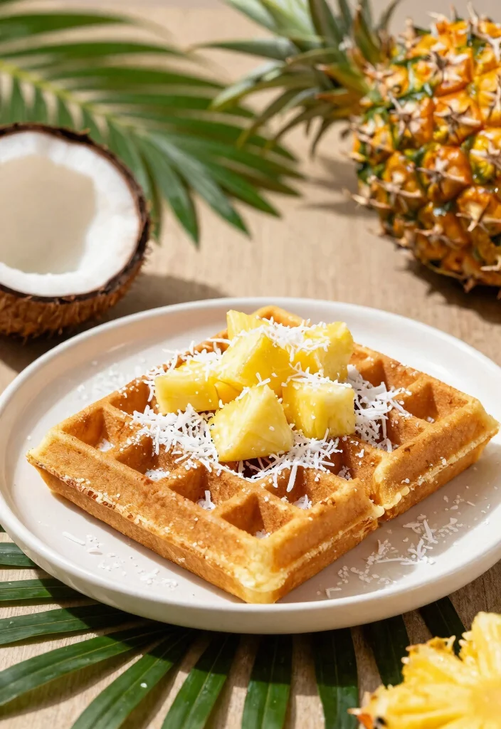9 Crispy Gluten Free Waffle Recipes Perfect for a Fun and Filling Breakfast - 7. Coconut Flour Gluten Free Waffles 1