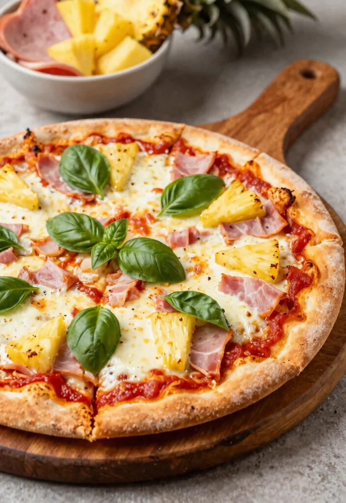 9 Easy Gluten Free Pizza Recipes with Crispy Crust and Bold Flavors - 6. Hawaiian Gluten Free Pizza 1