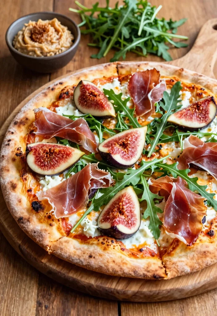 9 Easy Gluten Free Pizza Recipes with Crispy Crust and Bold Flavors - 8. Fig and Prosciutto Gluten Free Pizza 1