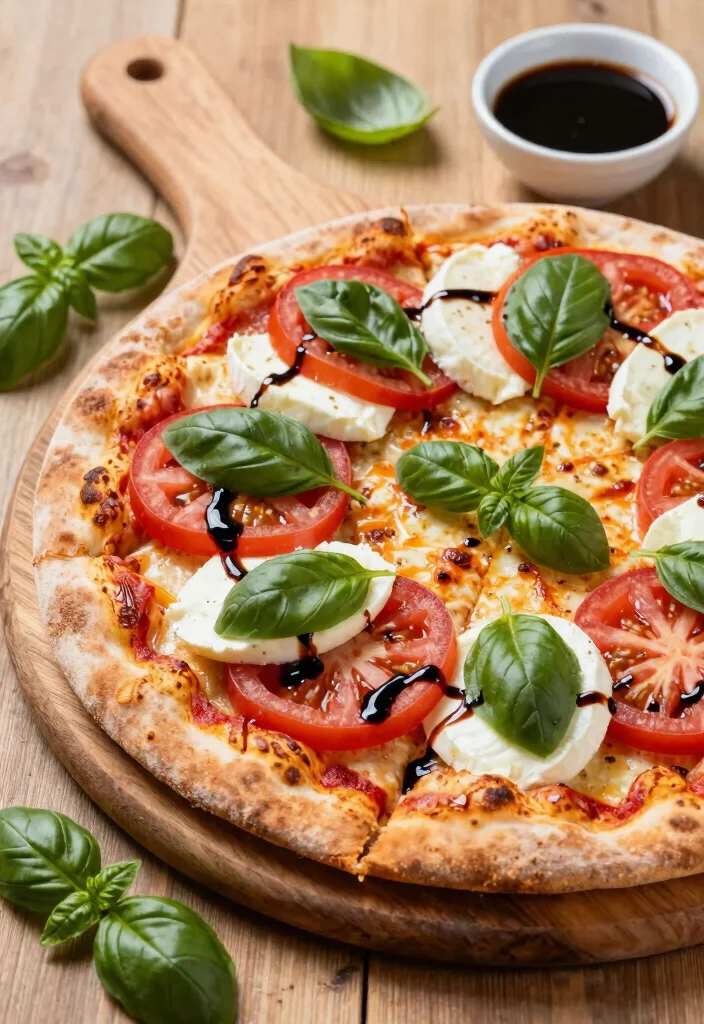 9 Easy Gluten Free Pizza Recipes with Crispy Crust and Bold Flavors - 9. Caprese Gluten Free Pizza 1