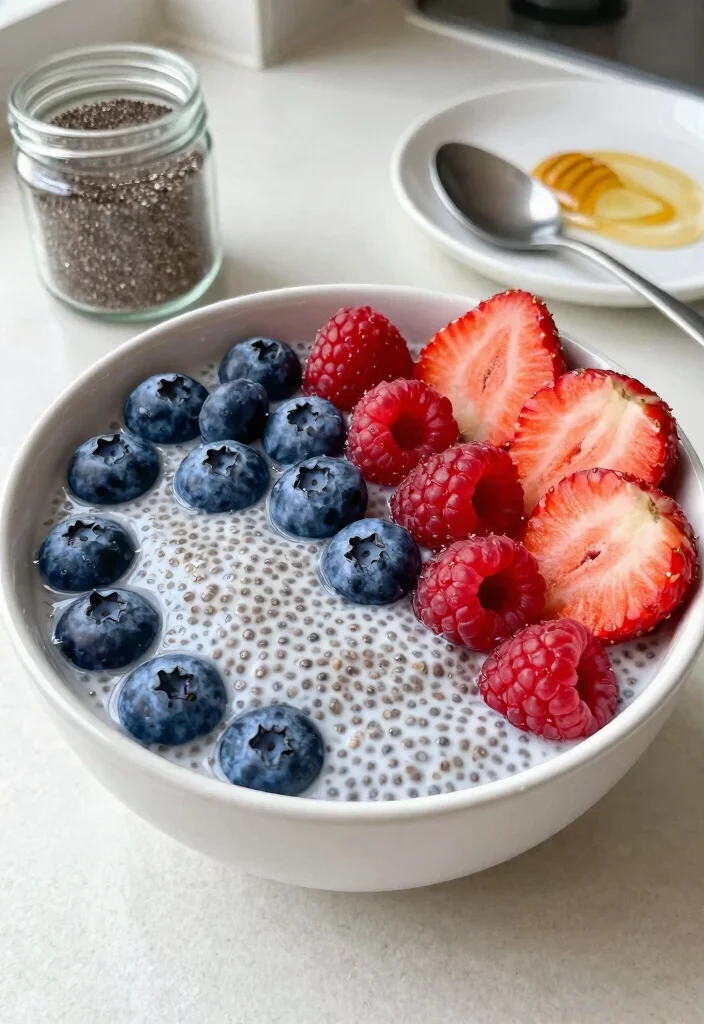 9 Healthy Gluten Free Breakfast Ideas to Start Your Morning the Right Way - 1. Berry Chia Pudding 1