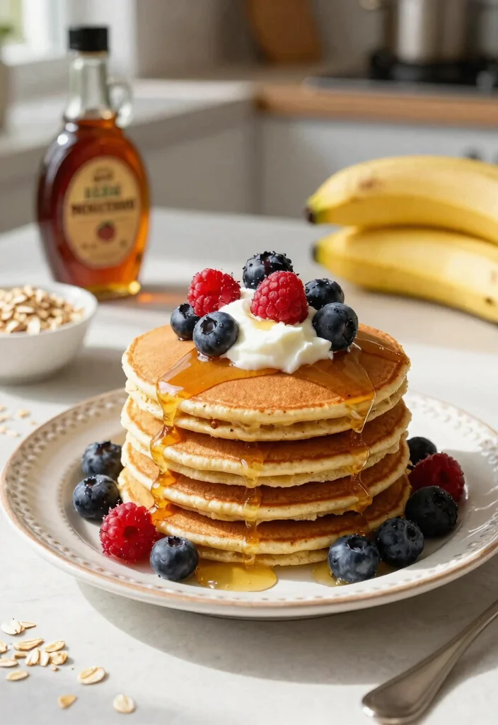 9 Healthy Gluten Free Breakfast Ideas to Start Your Morning the Right Way - 5. Oatmeal Pancakes 1